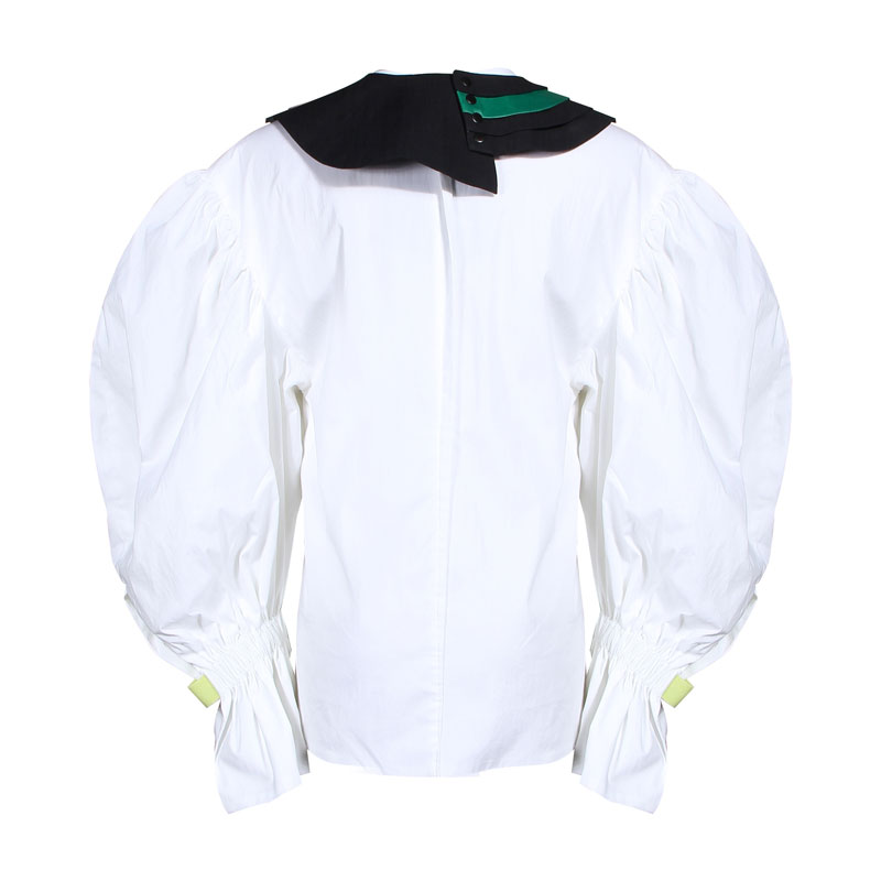 White Shirt Clothes puffy blouse